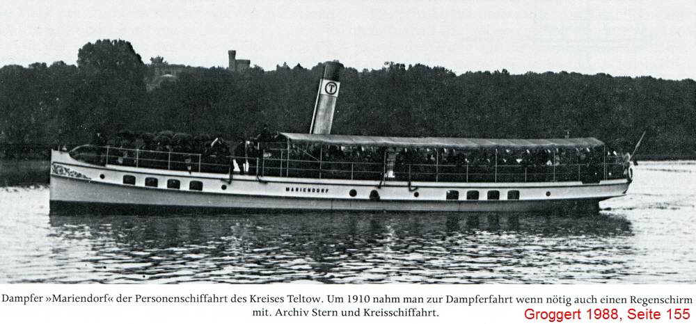 1910 - Groggert 1988 Seite 155 - Mariendorf