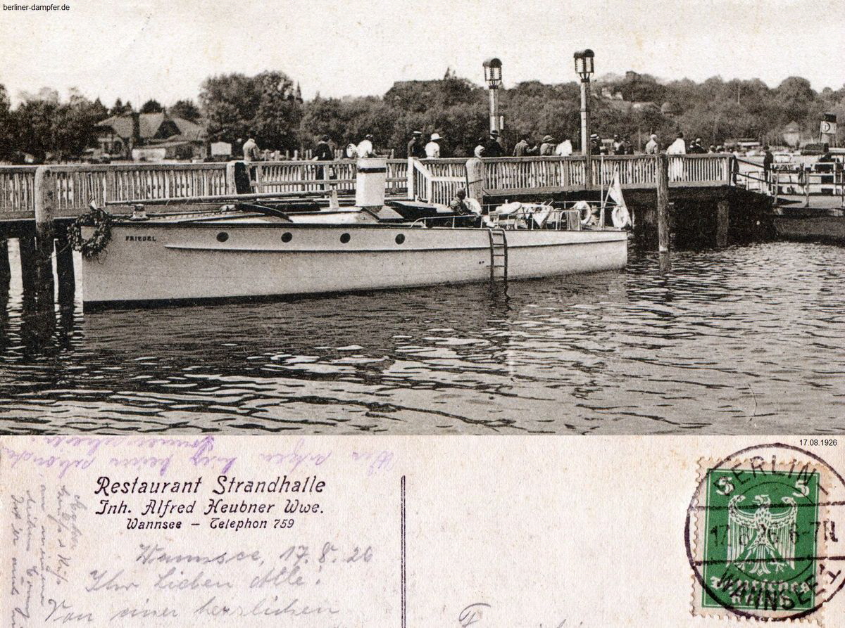 1926-08-17 Friedel klein a