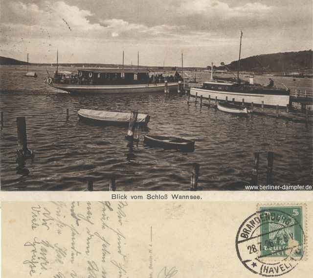 1926 Motorbote Wannsee