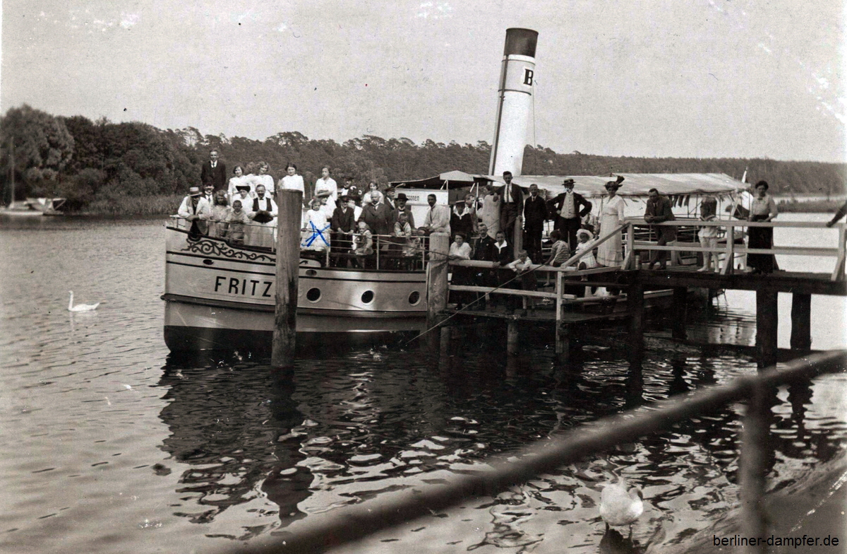 1935 Dampfer Fritz klein