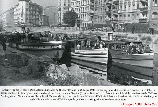 1947 Helvetia - Karo AS - Rheingold
