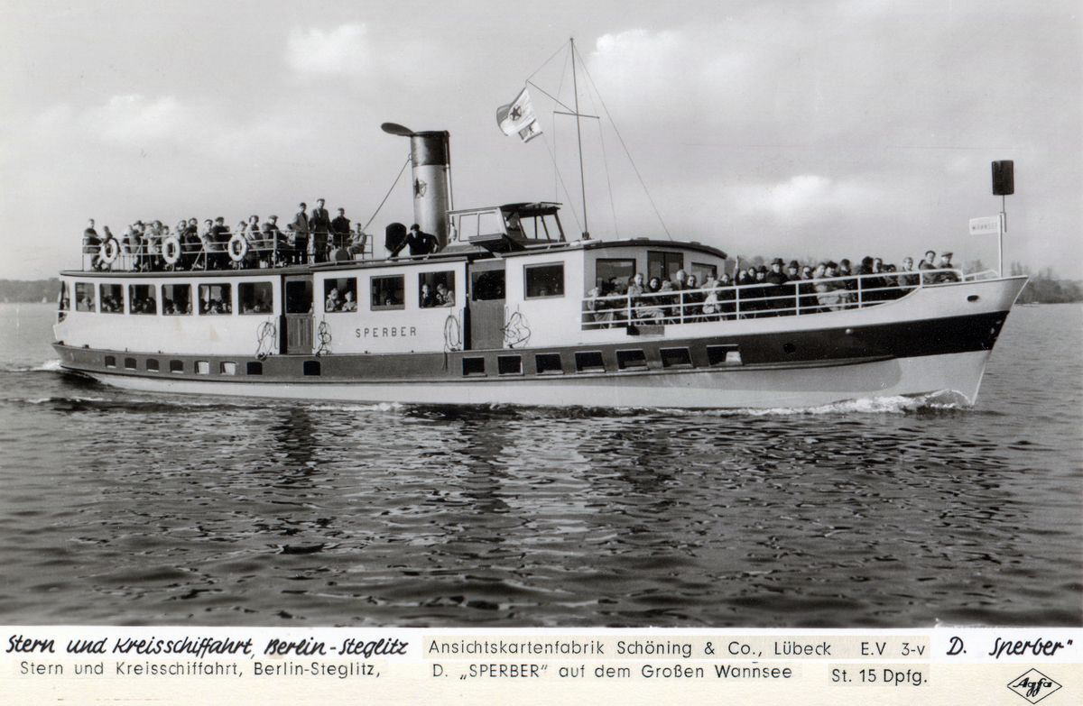1955 Dampfer Sperer nach dem Umbau 1955 klein