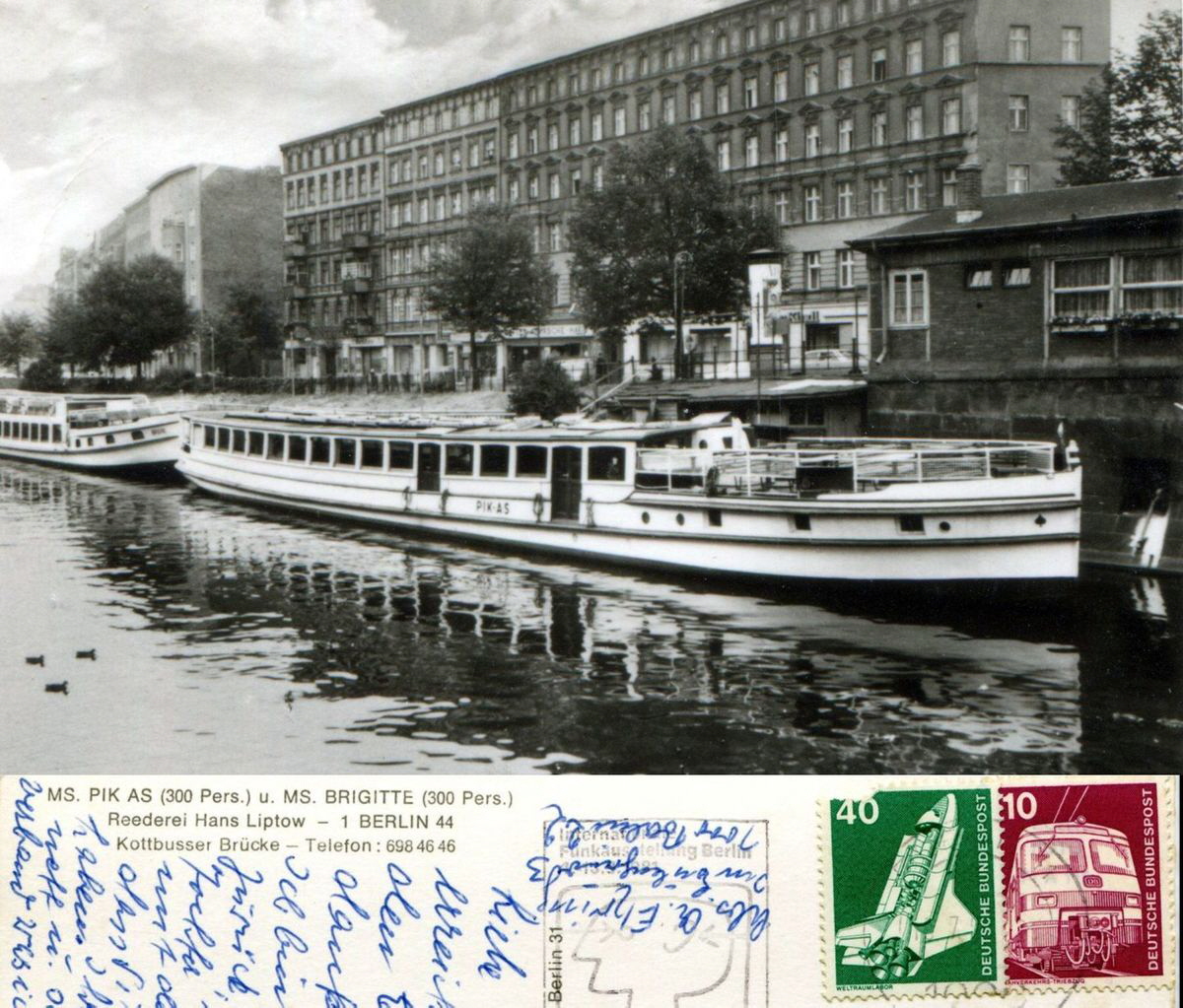 1970 ca 1981 Reederei Liptow PikAs und Brigitte klein