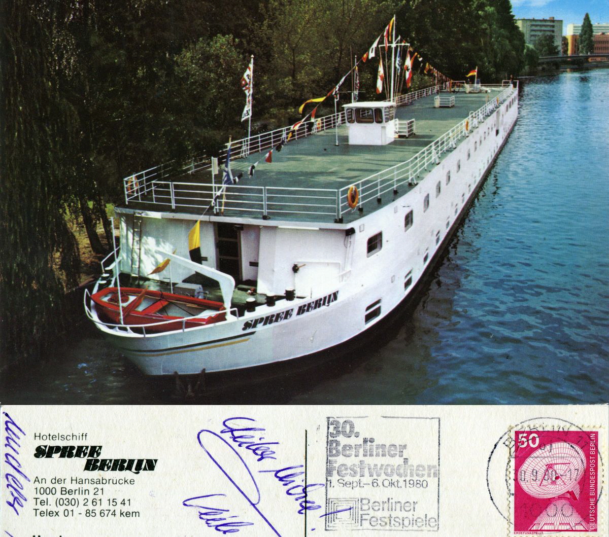 1980 Hotelschiff Spree Berlin klein