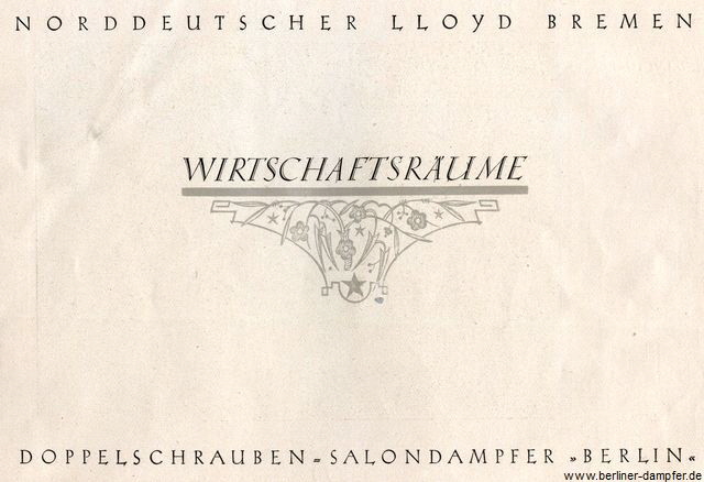Wirtschaftsrume - Deckblatt
