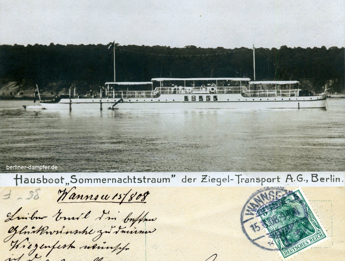 1908 Sommernachtstraum Ziegel AG Wannsee klein