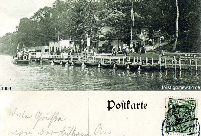1909 Neue Fischerhuette mit Motorboot klein-a