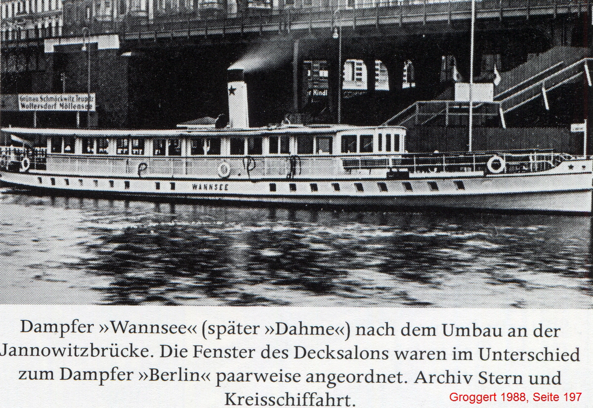 1926 ca Wannsee - Groggert 1988, Seite 197
