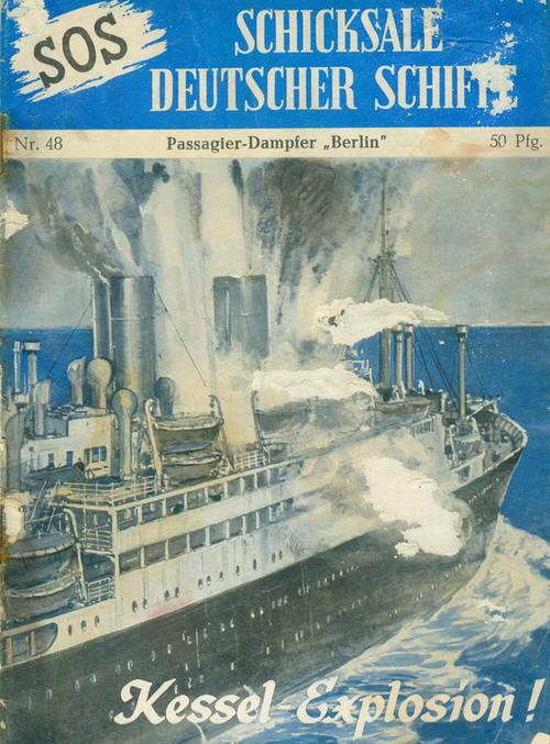 1939 Dampfer Berlin Kesselexplosion