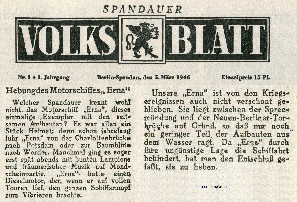 1946-03-05 Motorschiff Erna - Spandauer Volksblatt - 1200