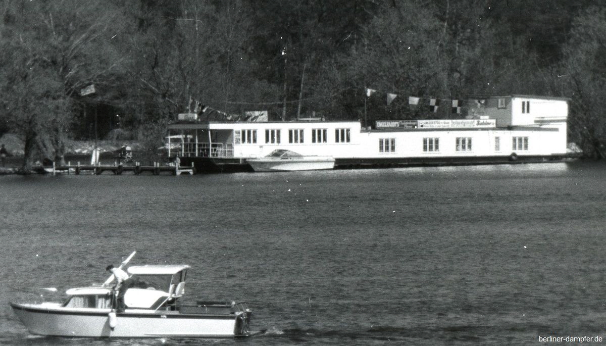 1981 ca Sabine Restaurantschiff Pichelswerder klein a