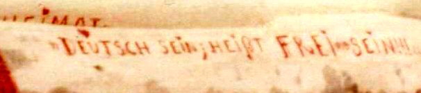 1997 Papa mit Giselher Forstreuter - Inschrift