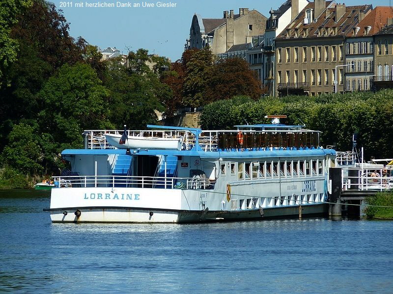 2011-08-20 Lorraine   Schiffsgaststätte Frankreich
